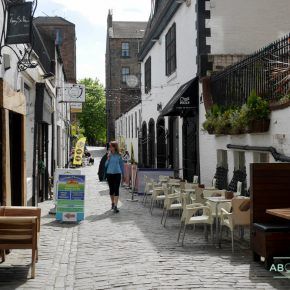 que ver en glasgow: ashton lane