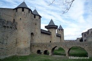 Entrada al Chateau Comtal de Carcassonne
