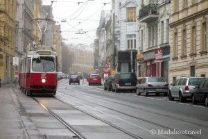 Tranvía en Viena