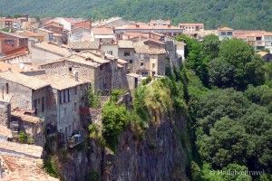 Casas colgadas en Castellfollit de la Roca