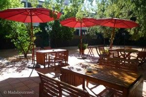 Terraza del Hostal Sport
