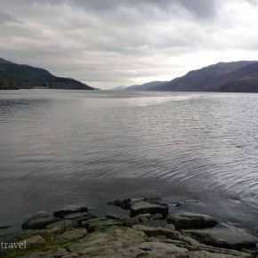 Esperando que Nessie saliera a saludar en el Lago Ness