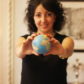 Isabel Leyva, con el mundo en sus manos