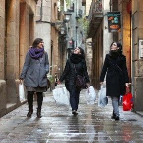 De compras por el Born