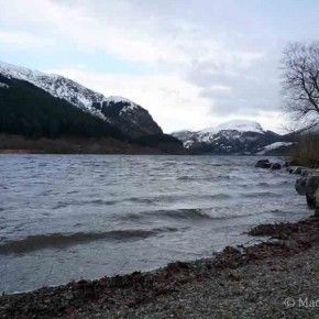 Loch Lubnaig nevado