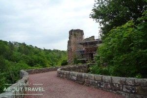 Restos del castillo de Roslin