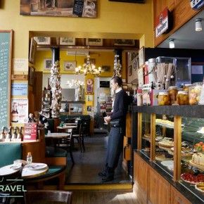 Cafetería Arcadí en Bruselas