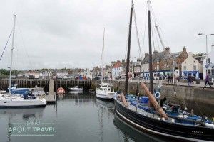 Pueblo pesquero de Anstruther en el East Neuk de Fife en Escocia