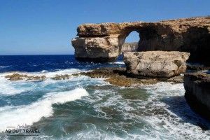 Azure Window en Gozo, Malta