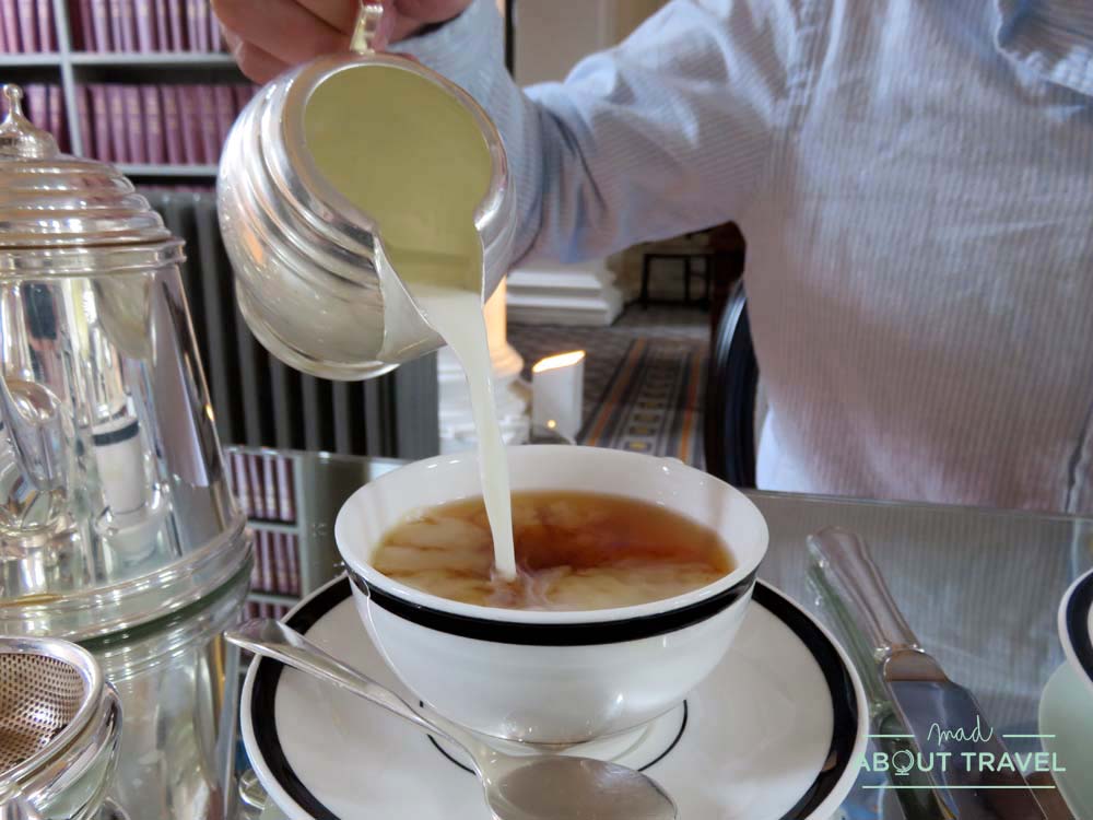 afternoon tea en la signet Library de Edimburgo