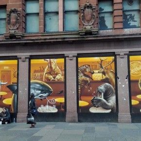 ruta de arte urbano Glasgow