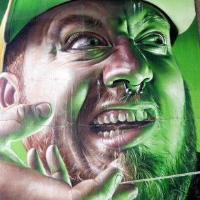 ruta de arte urbano de Glasgow