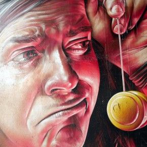 ruta de arte urbano de Glasgow