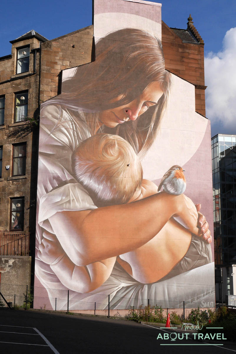 ruta de murales de glasgow