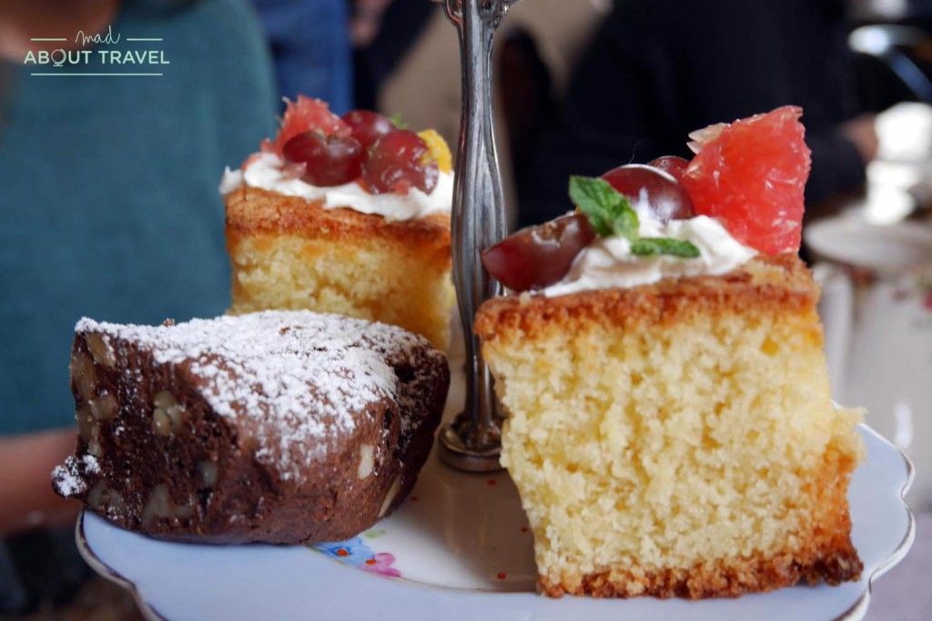 Afternoon tea en el Roseleaf de Edimburgo