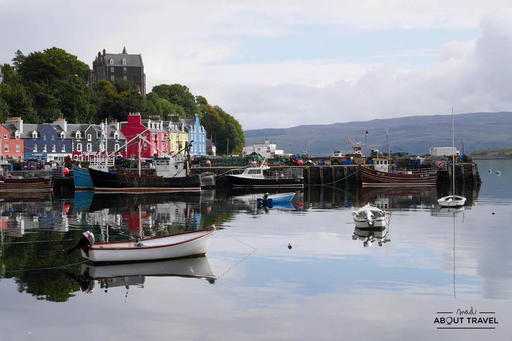 casas de colores en tobermory isla de mull