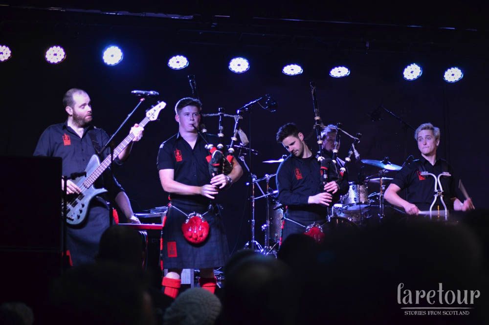 Red Hot Chilli Pipers en el Winter Festival de Perth