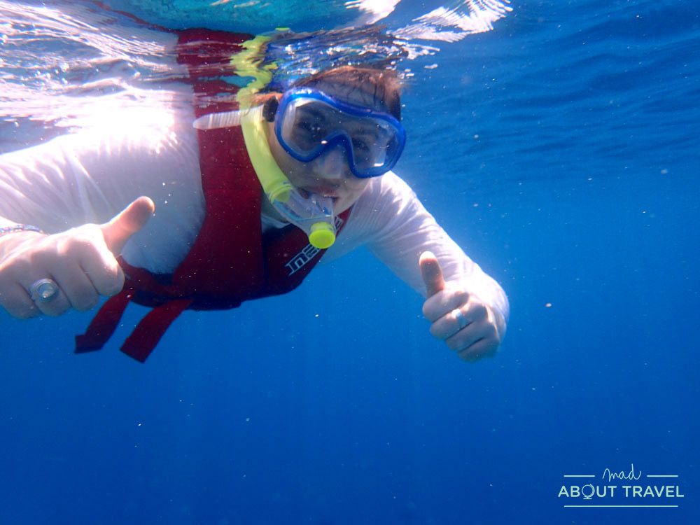 snorkel en maldivas
