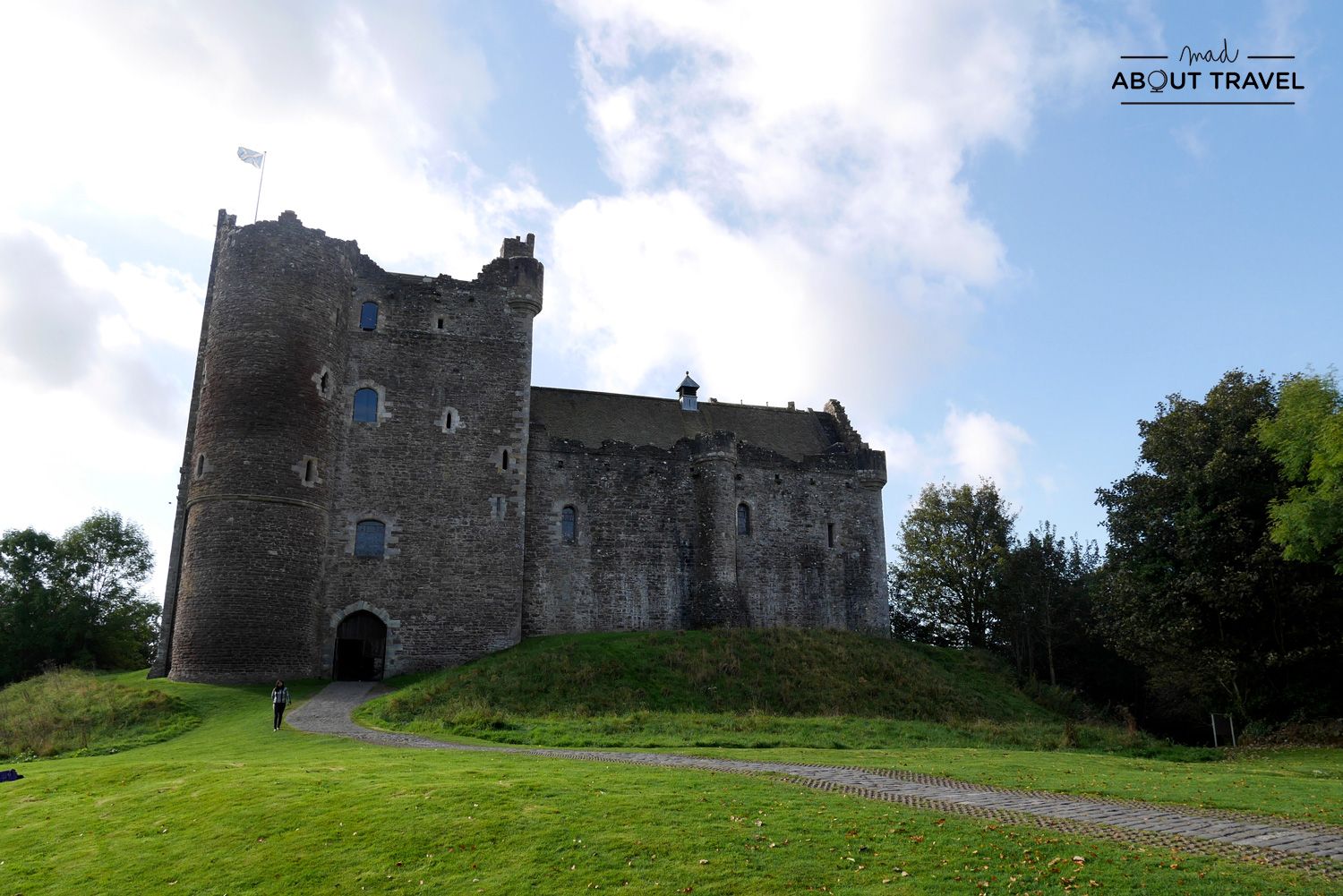 castillo de doune, castillo leoch en Outlander
