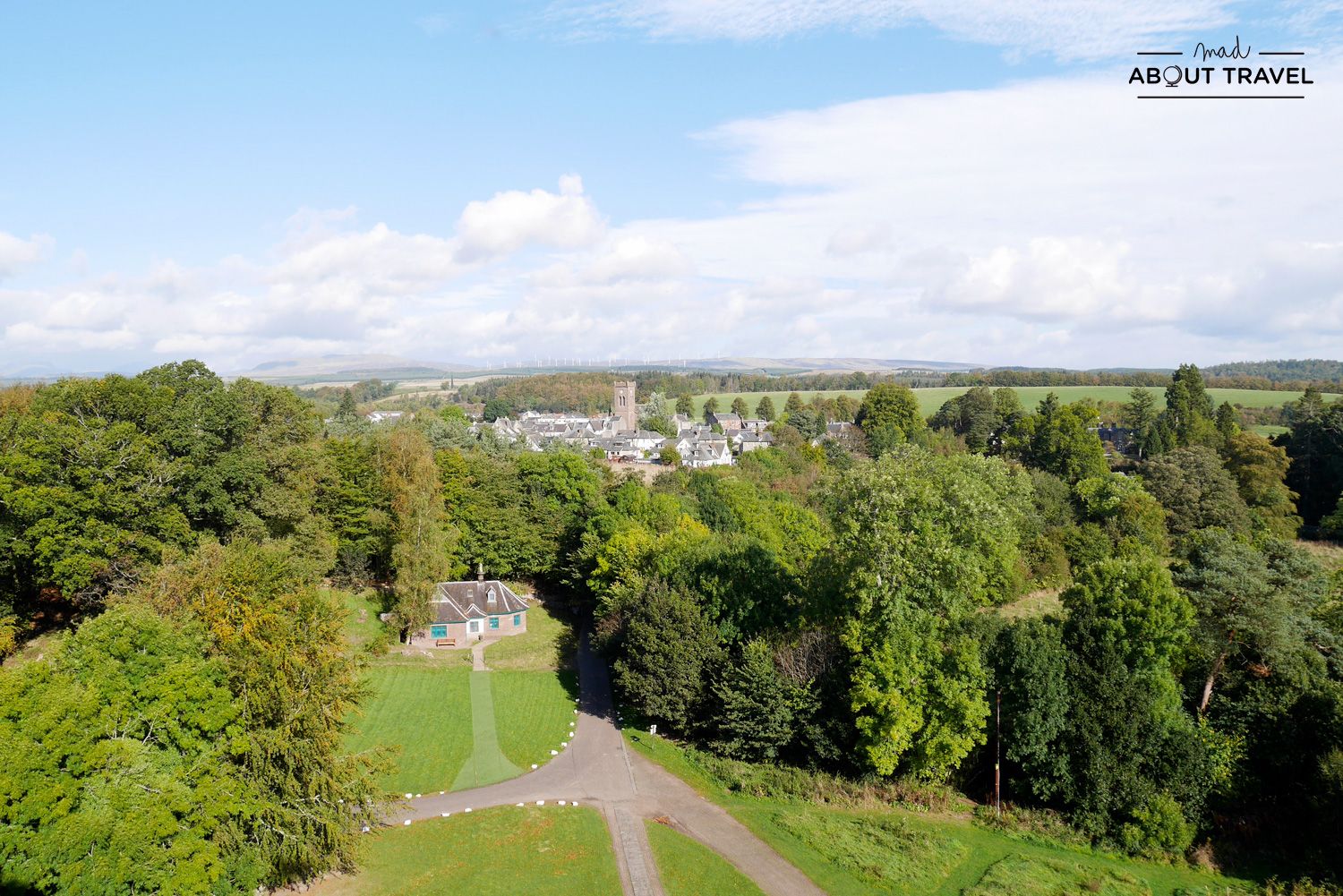 castillo de doune en escocia