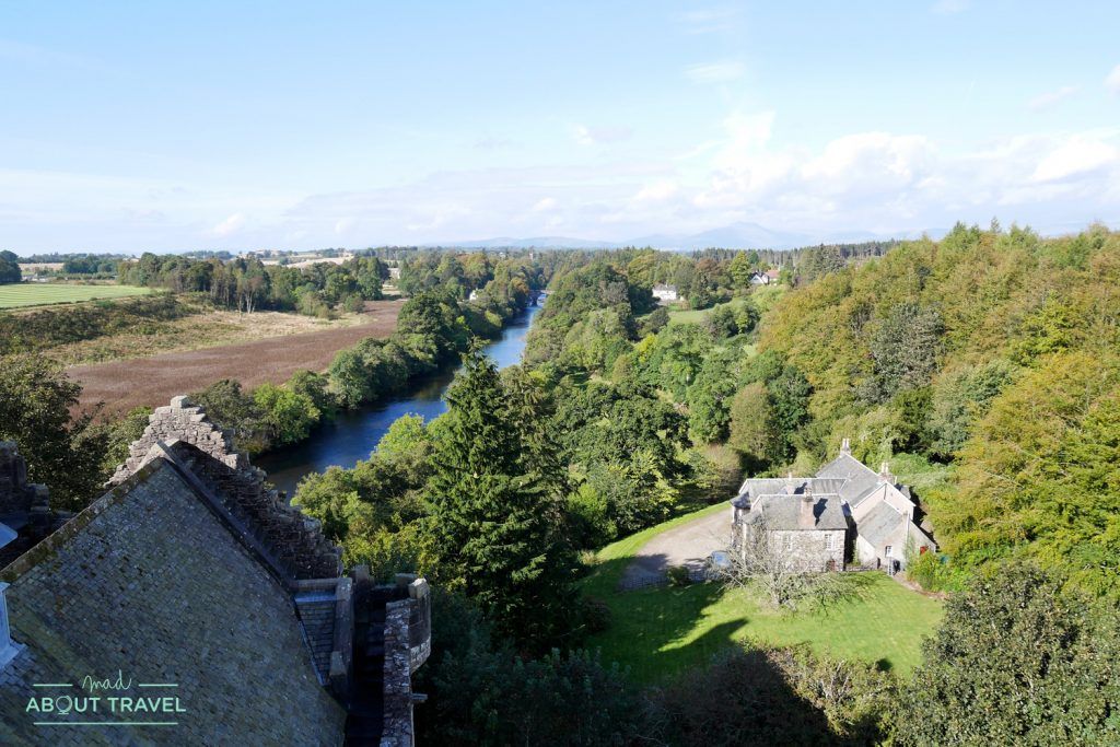 castillo de doune en escocia