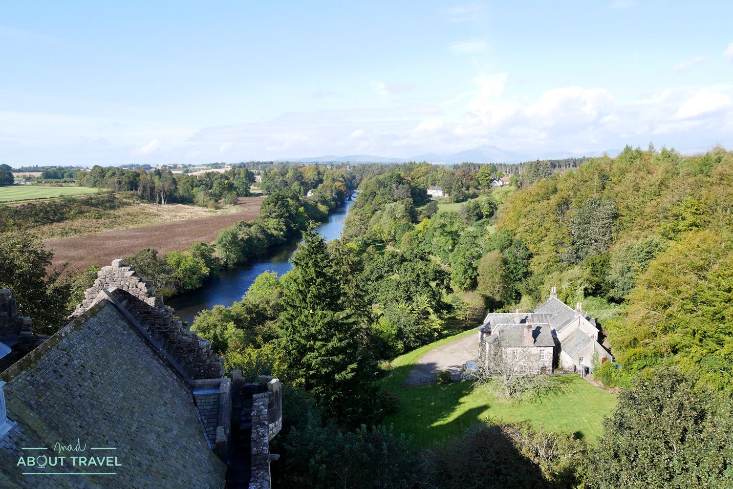 castillo de doune en escocia
