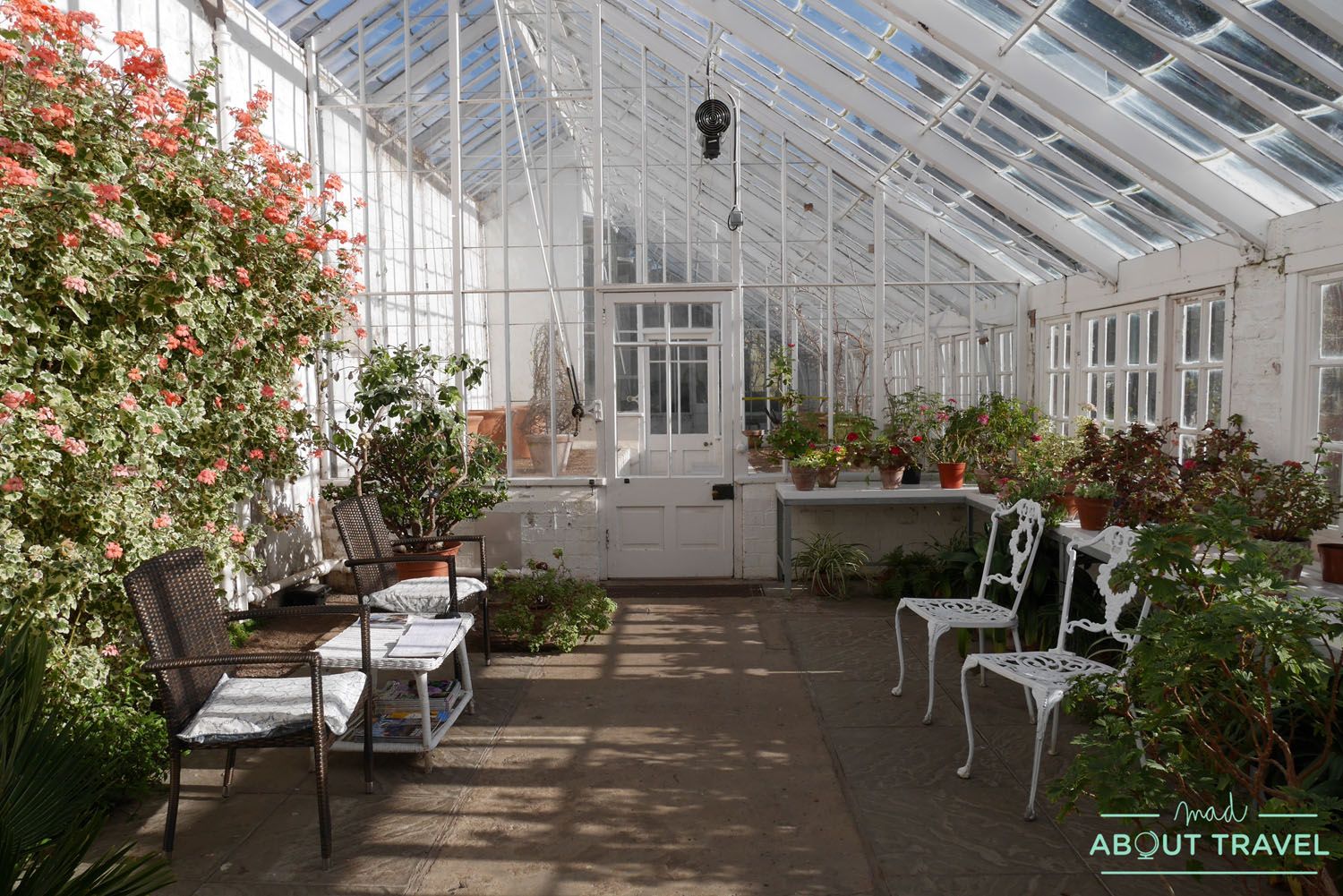 jardín de inveresk lodge, a las afueras de edimburgo