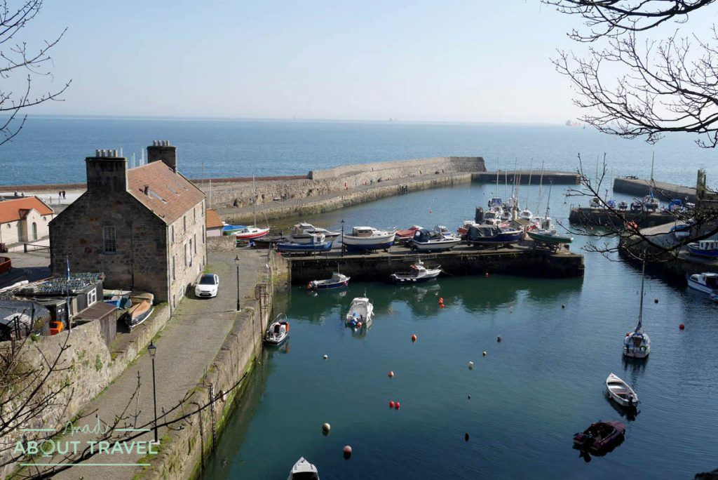 senderismo en escocia fife coastal path puerto de dysart