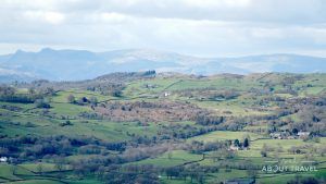 ruta senderista scout scar en kendal, lake district inglaterra
