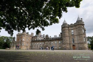 palacio de holyroodhouse en Edimburgo