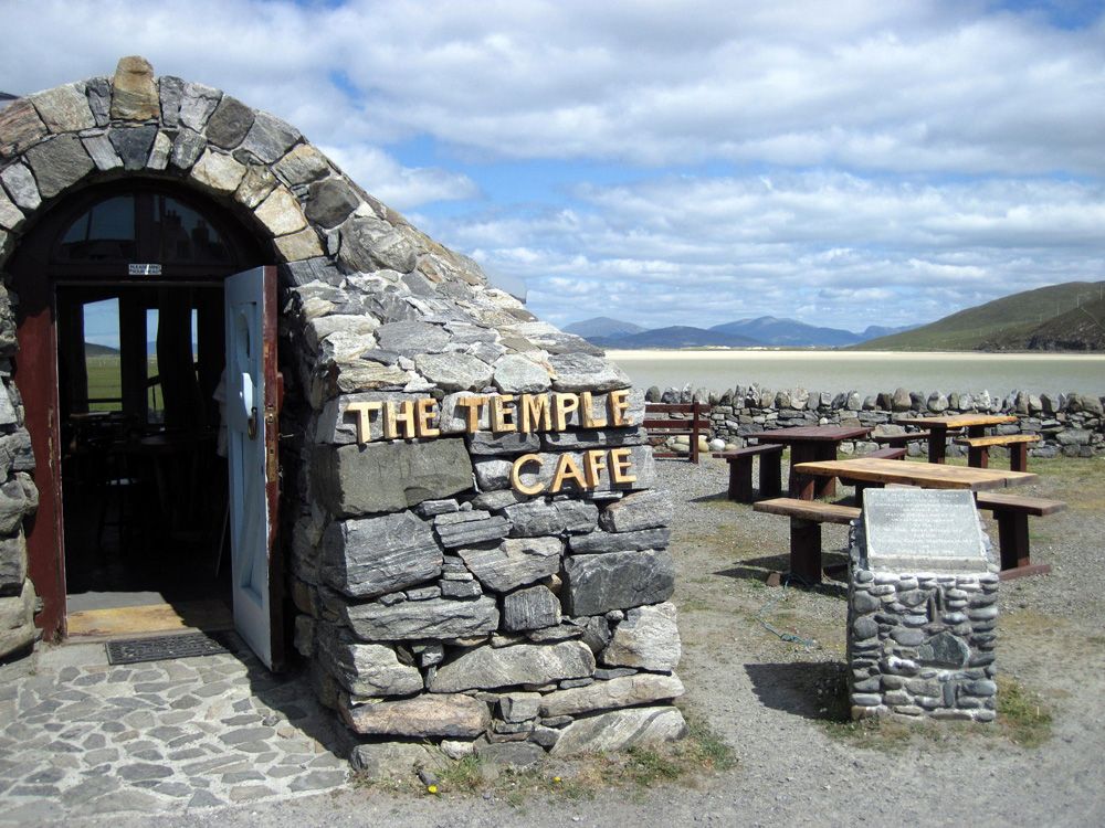 donde comer en la isla de Harris: temple cafe