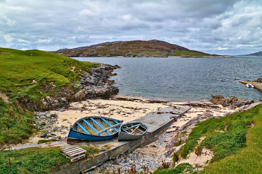 que ver en la isla de Harris: playa de Hushinish