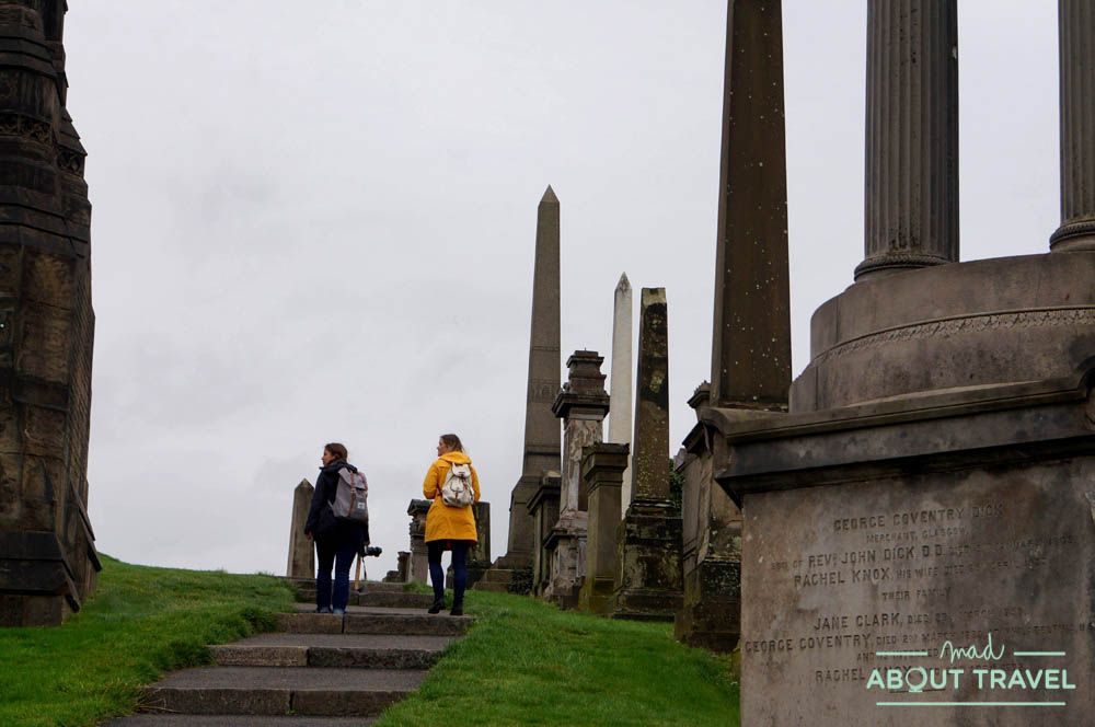 guía del east end de glasgow: necrópolis de glasgow