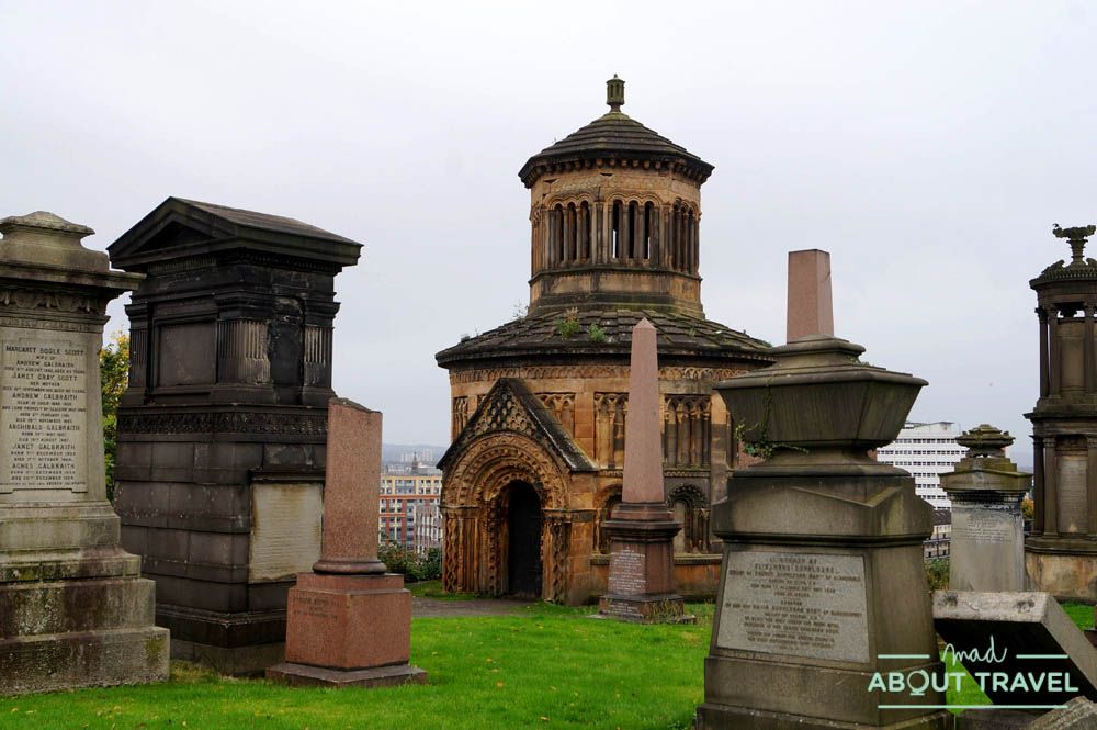 guía del east end de glasgow: necrópolis de glasgow