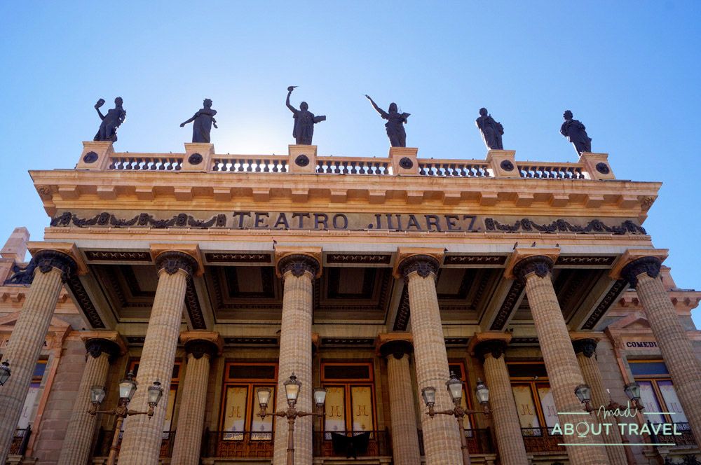 que ver en guanajuato: teatro juárez