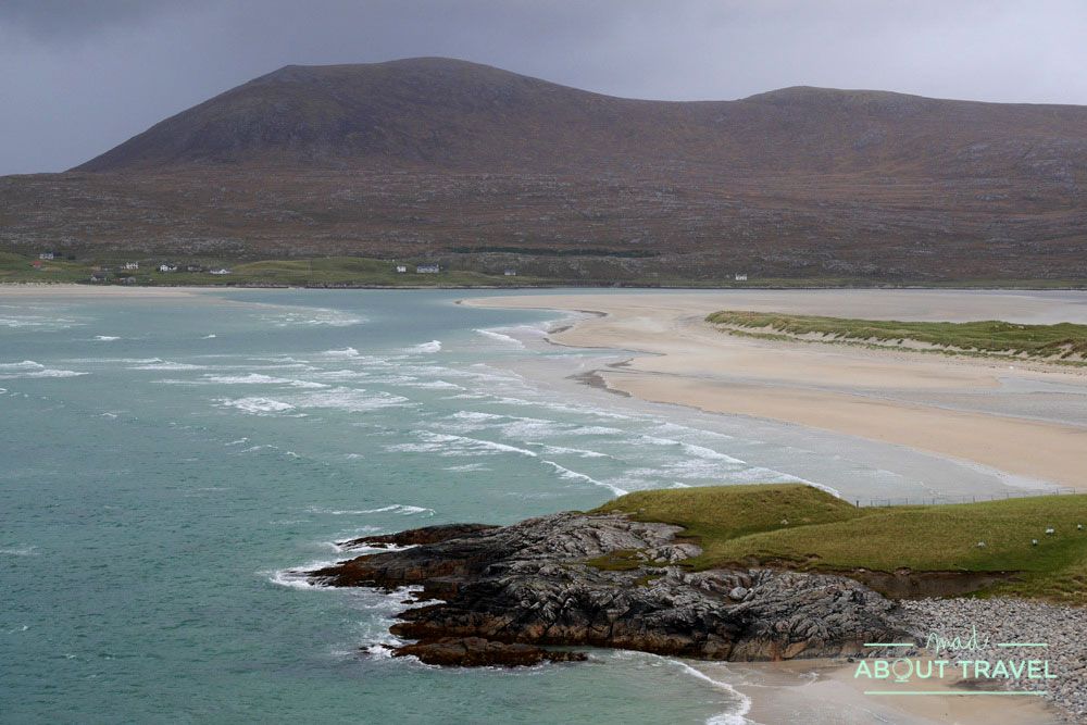 ruta en coche por la isla de lewis y harris: playa de seilebost
