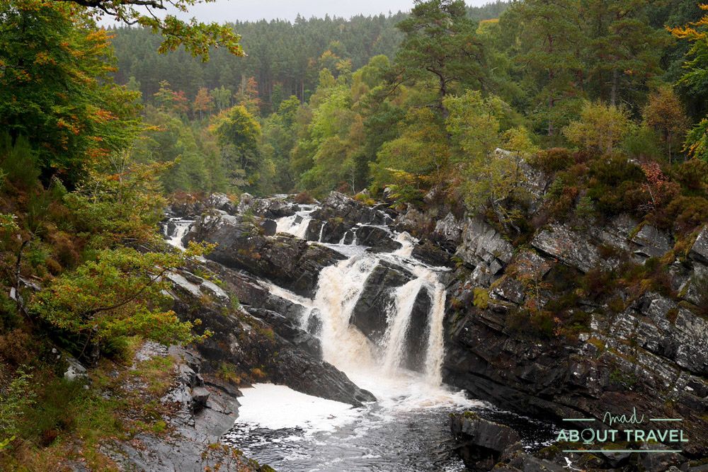 Rogie Falls - Ruta North Coast 500 Escocia