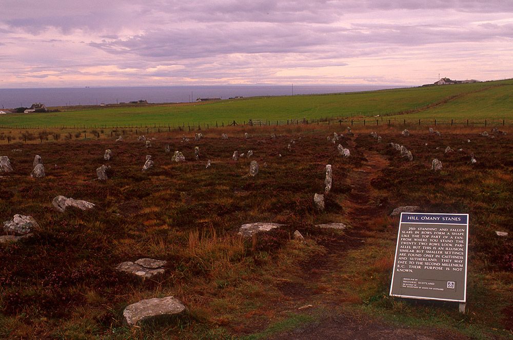Hill o' Many Stanes - Ruta North Coast 500 Escocia