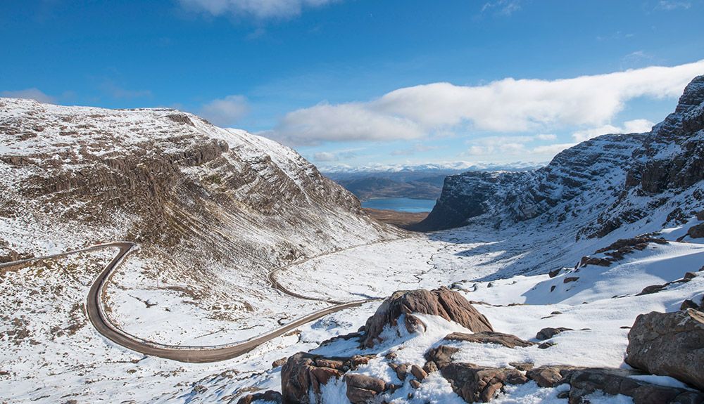 Bealach na Bà - Ruta North Coast 500 Escocia