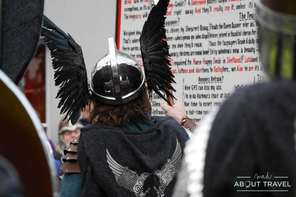 Up Helly Aa, festival vikingo en el norte de Escocia, Shetland
