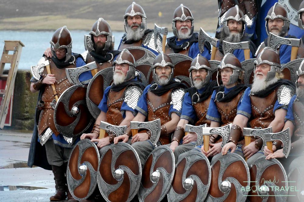 Up Helly Aa, festival vikingo en el norte de Escocia, Shetland