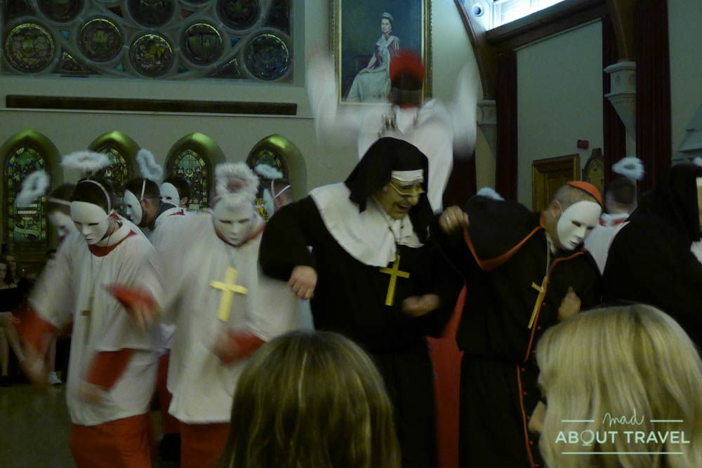 Up Helly Aa, fiestas en The Halls