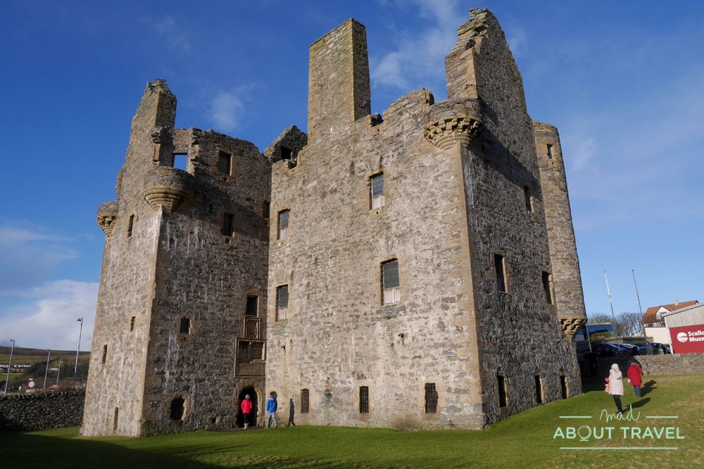 que ver en Shetland - castillo de Scalloway