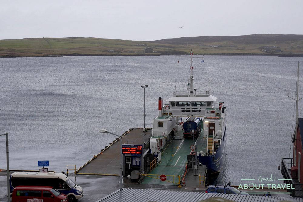 que ver en shetland - ferry a bressay