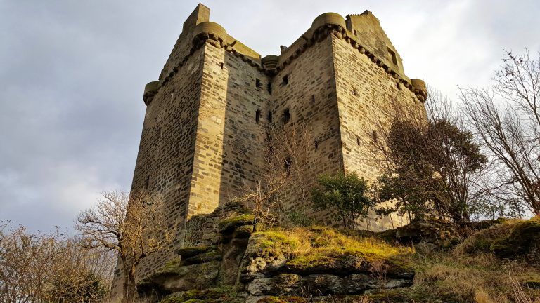 castillos cerca de edimburgo: castillo de niddry