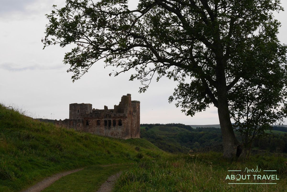 castillo de crichton, escocia