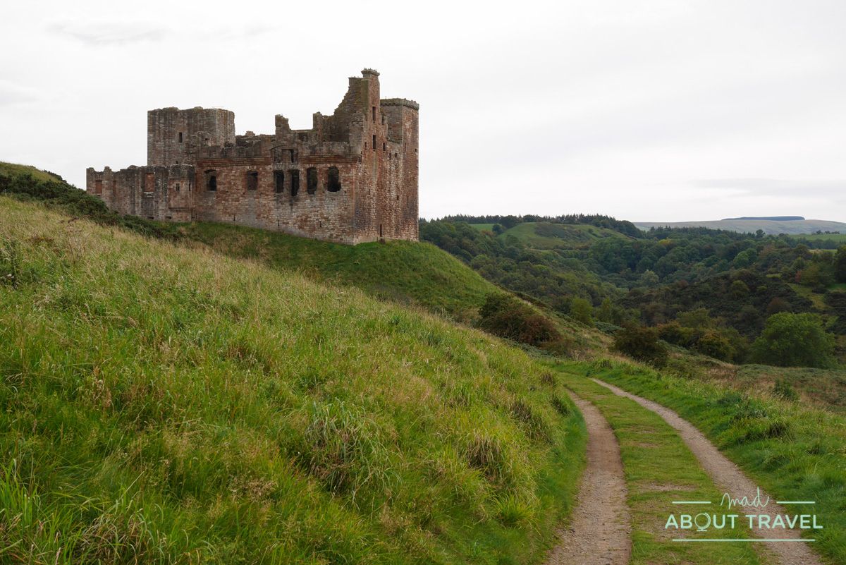 castillo de crichton, escocia
