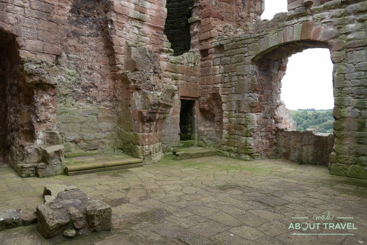 castillo de crichton, escocia