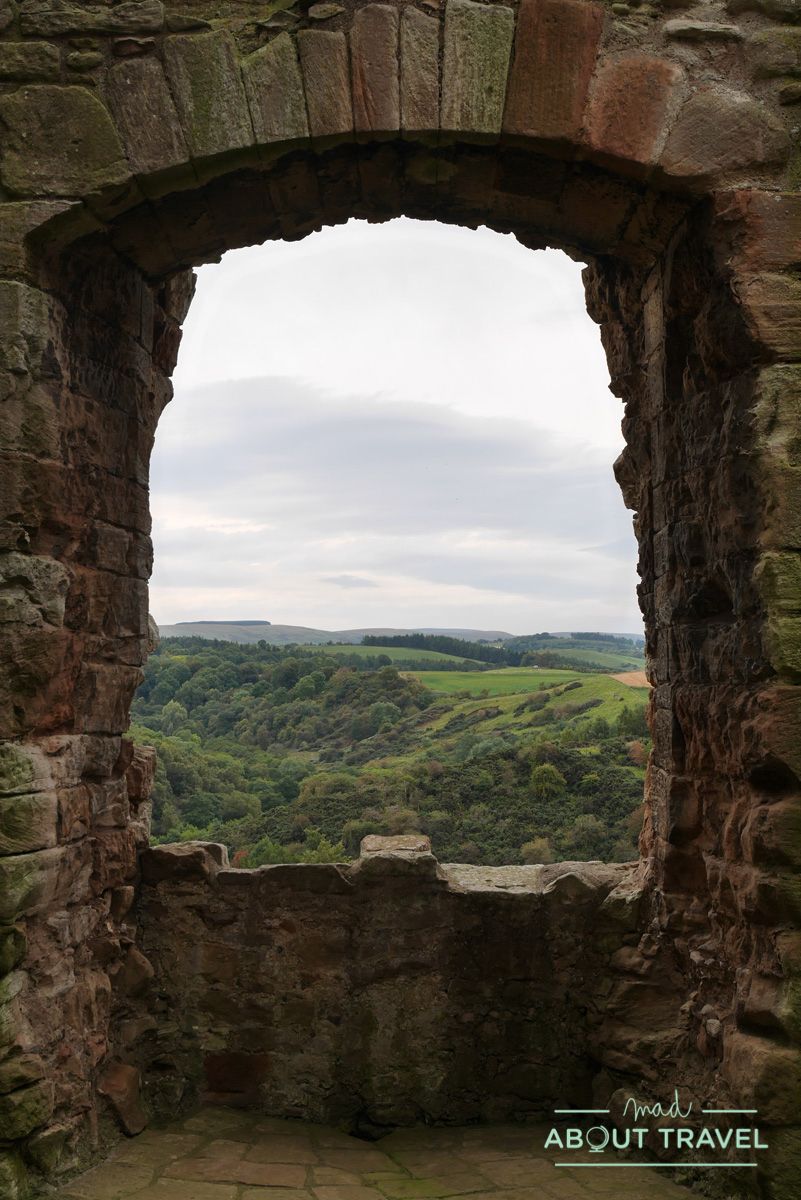 castillo de crichton, escocia