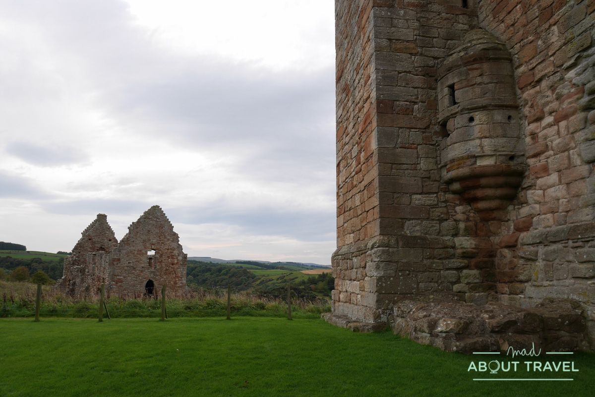 castillo de crichton, escocia